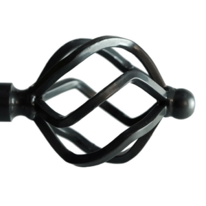 Round Basket Spigot Finial